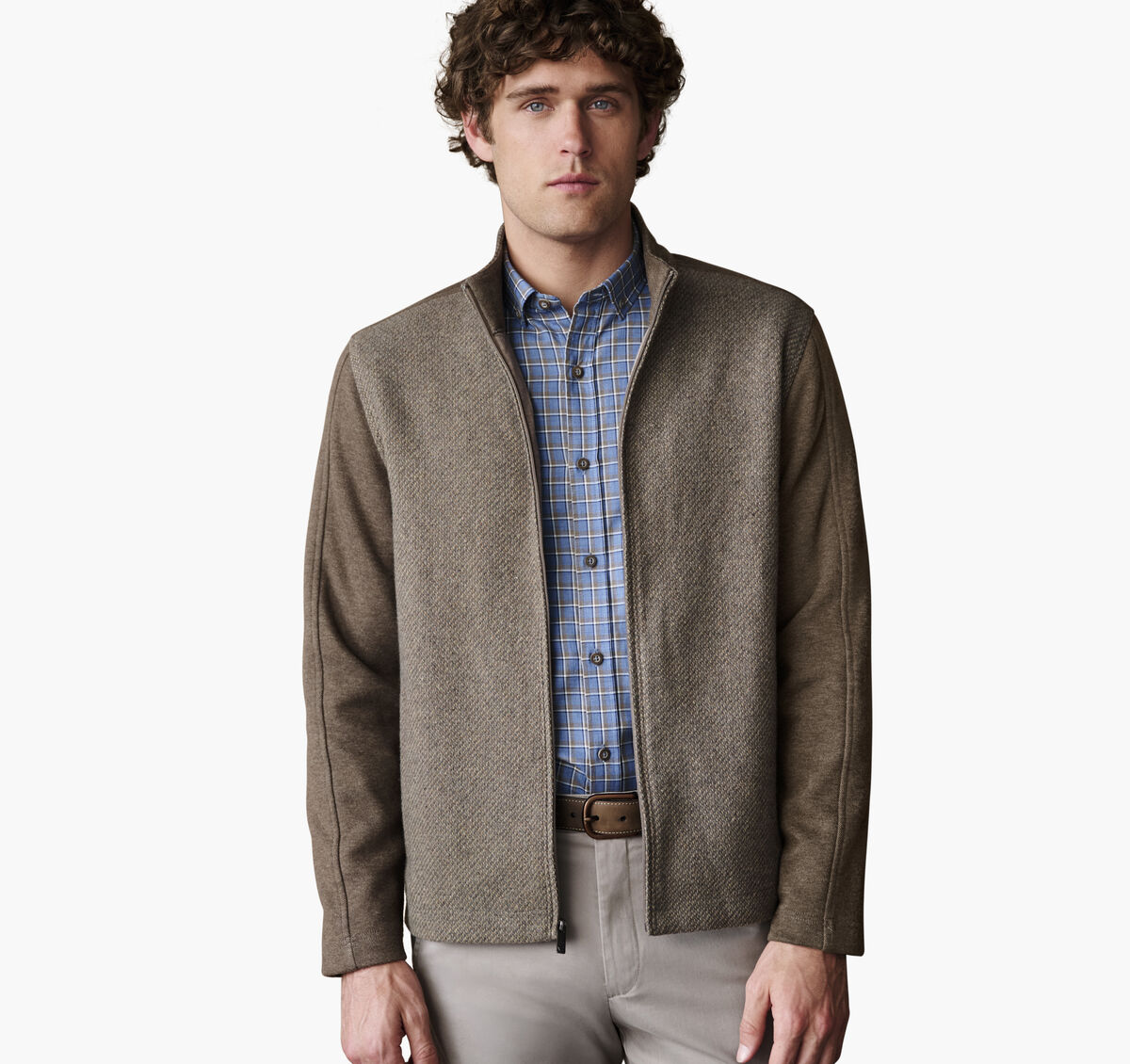 Brushed Twill Full-Zip image number null