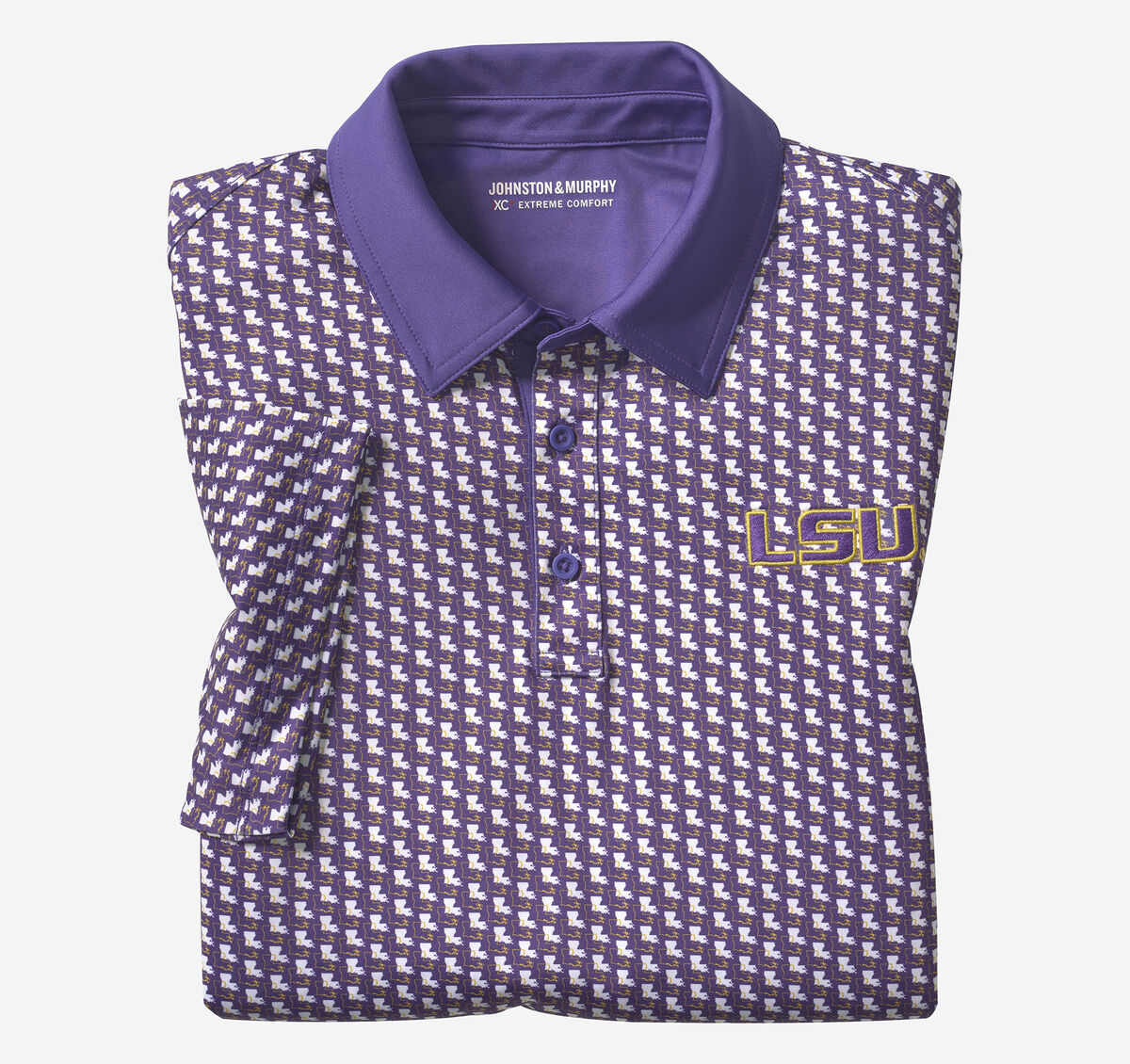 Collegiate XC+&trade; State Print Polo image number null