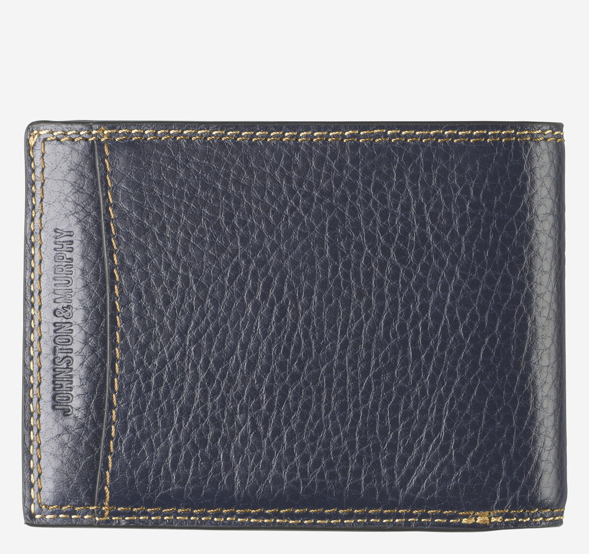 Double Contrast Stitch Billfold Wallet image number null