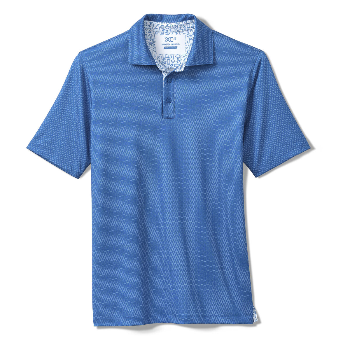 Game Day XC4® Goal Post Print Polo image number null