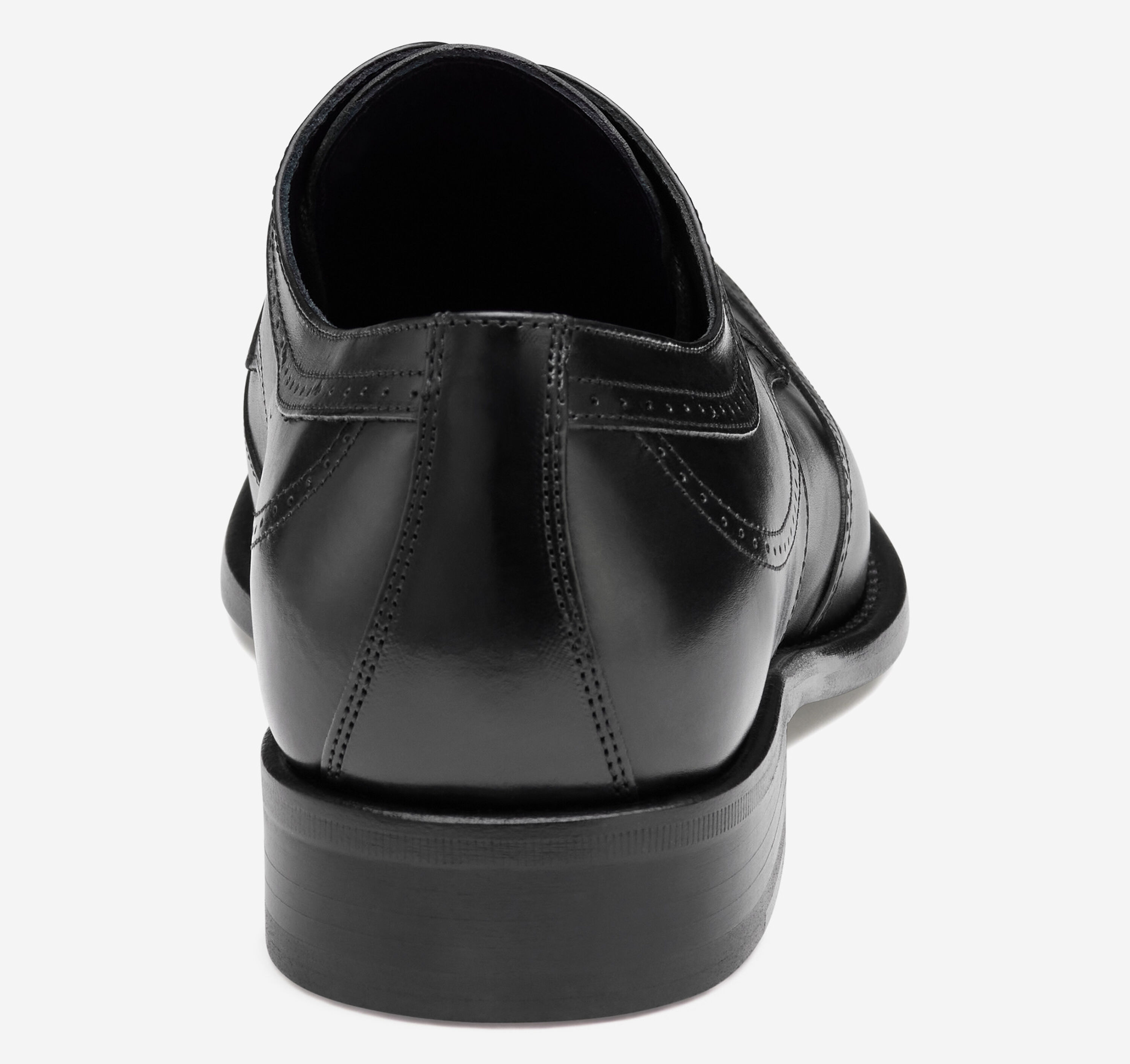 Johnston & Murphy Black and White Two-Tone Men\'s Wingtip Oxfords 10.5 Men main image 2
