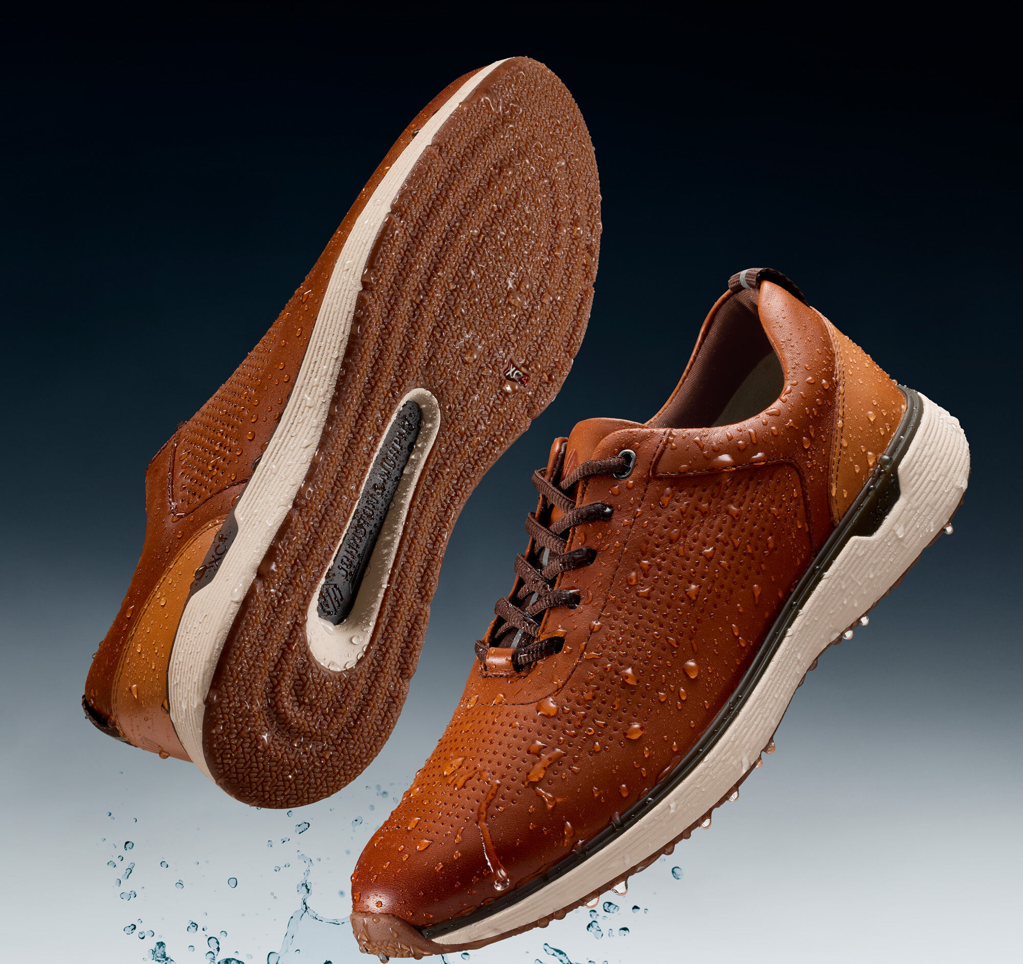 Men's XC4® Prentiss 2 Embossed U-Throat in Tan Full Grain