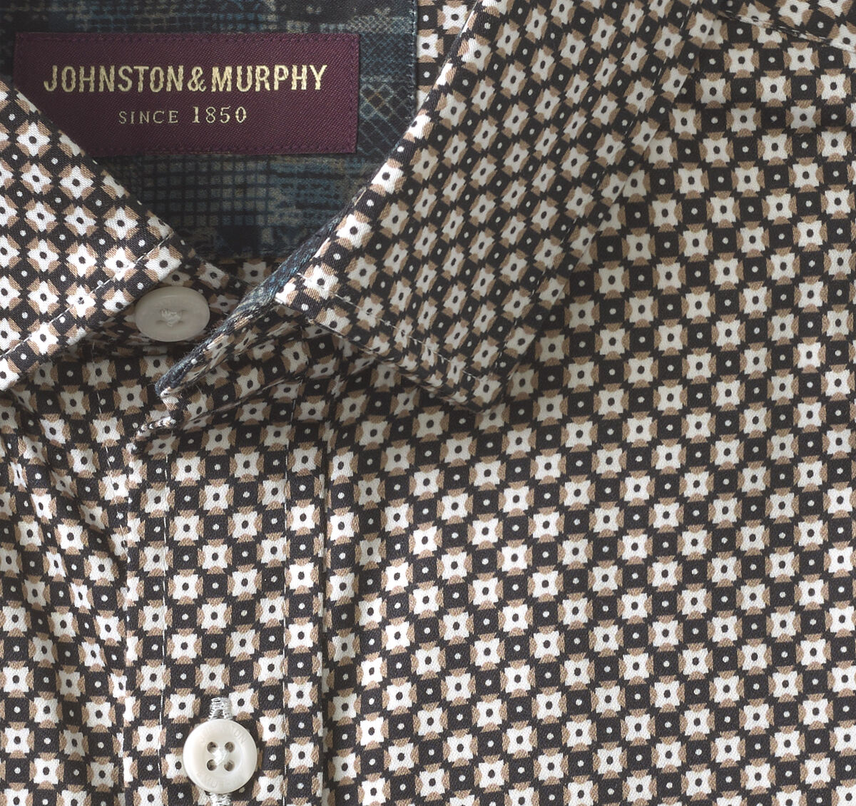 Logan Printed Long-Sleeve Shirt image number null