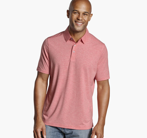 XC+&trade; Apex Performance Polo - Coral Heather