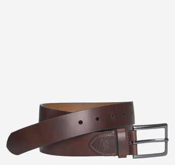 Westmore Flat-Edge Leather Belt