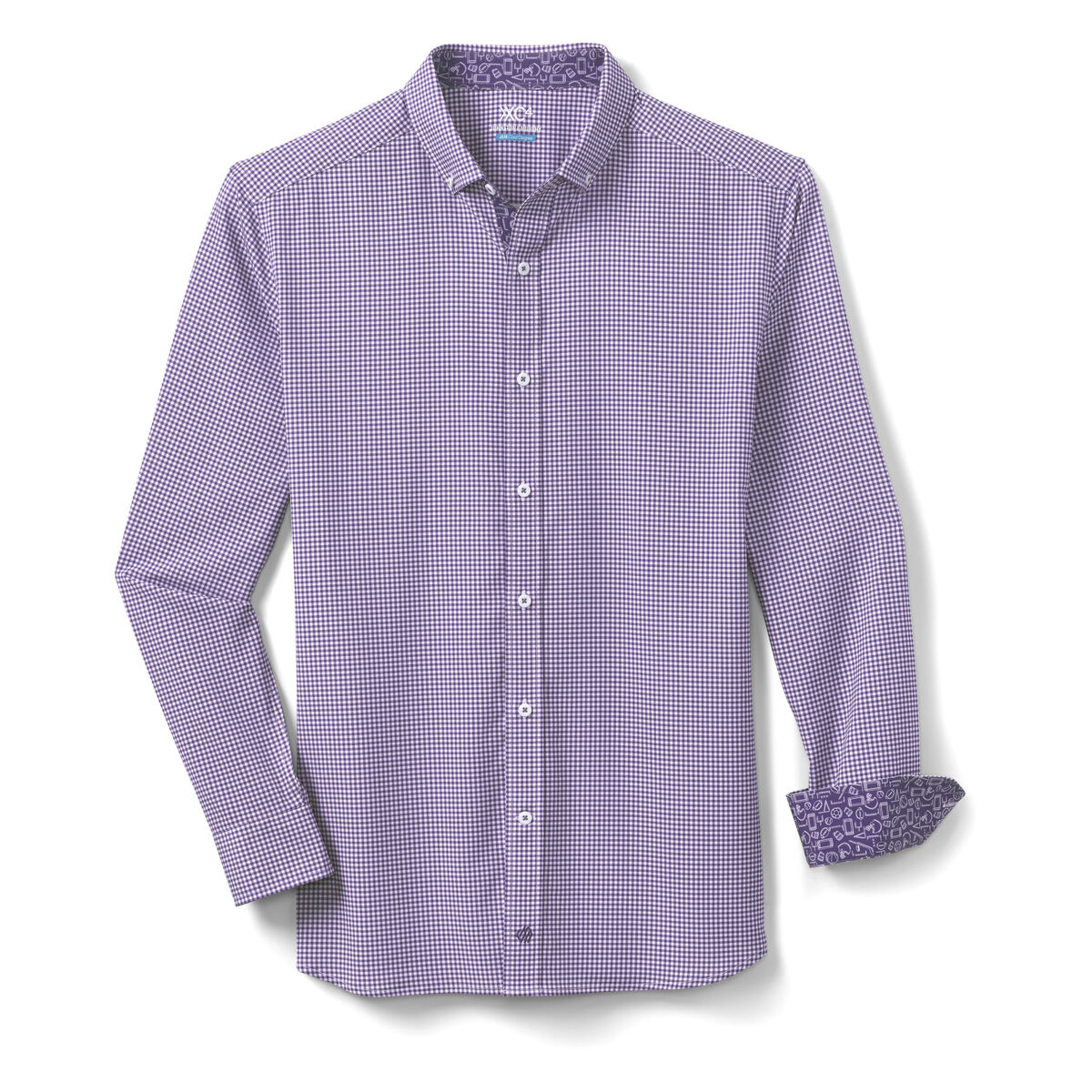 Game Day XC4® Long-Sleeve Gingham Shirt image number null