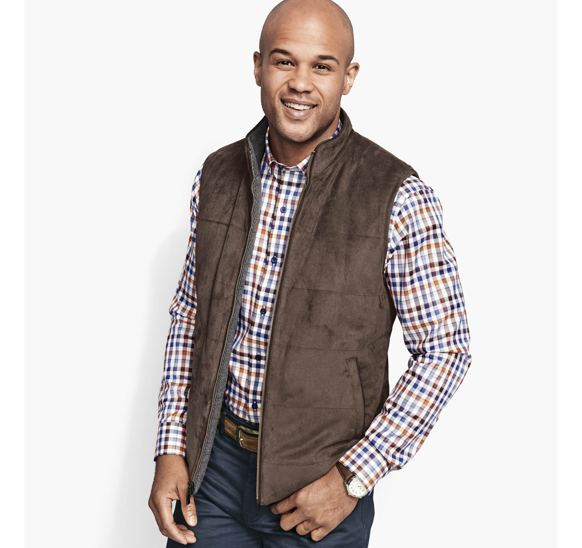 Reversible Vest Johnston & Murphy