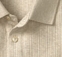 Quincy Ribbed Long-Sleeve Polo image number null