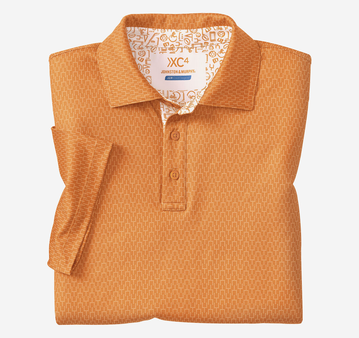 Game Day XC4&reg; Goal Post Print Polo image number null