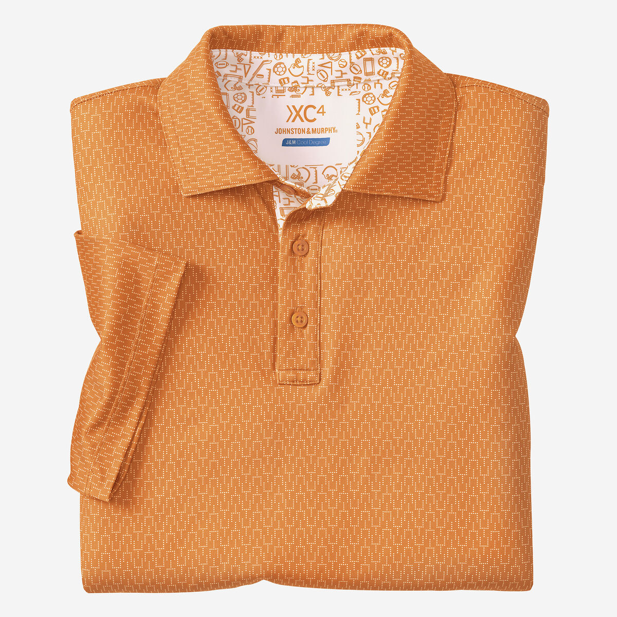 Game Day XC4® Goal Post Print Polo image number null