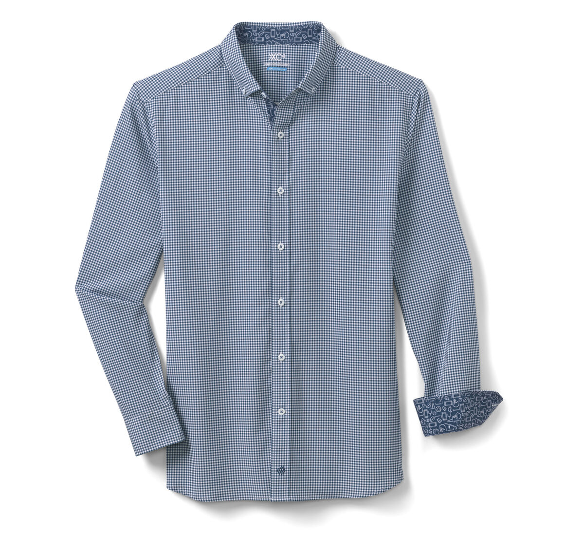 Game Day XC4&reg; Long-Sleeve Gingham Shirt image number null