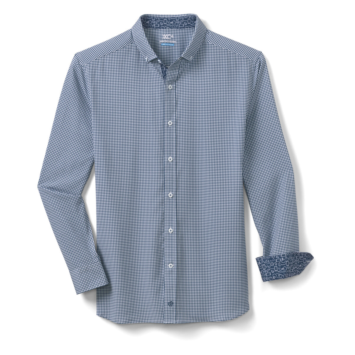 Game Day XC4® Long-Sleeve Gingham Shirt image number null