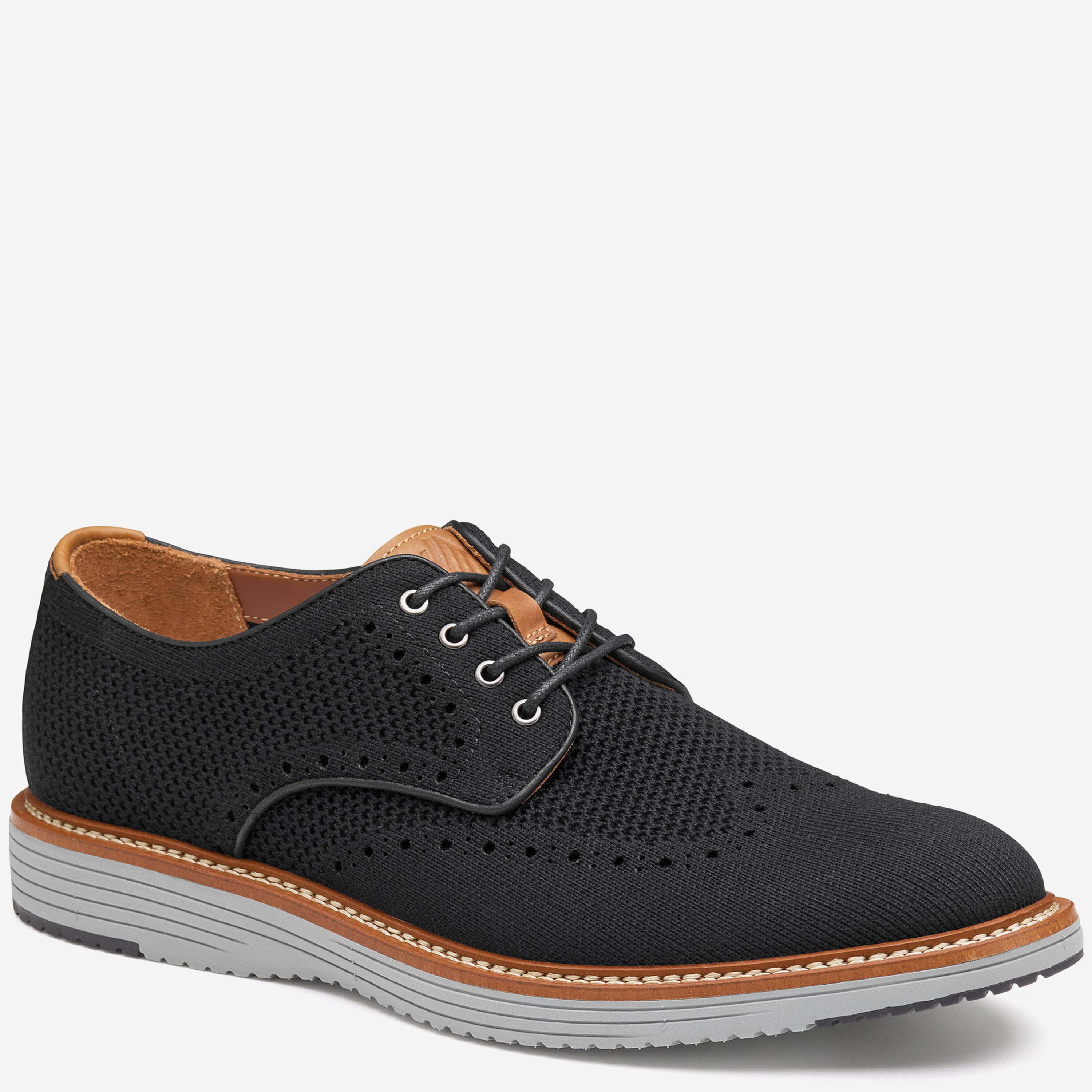 Johnston Murphy Upton Knit Oxford Dress Casual Shoes US 13 M Upton Knit Plaintoe – COMFORT ONE SHOES main image 4