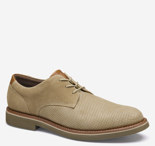 Tyson Perfed Plain Toe - Taupe Nubuck
