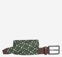 Game Day Woven Stretch-Knit Belt image number null