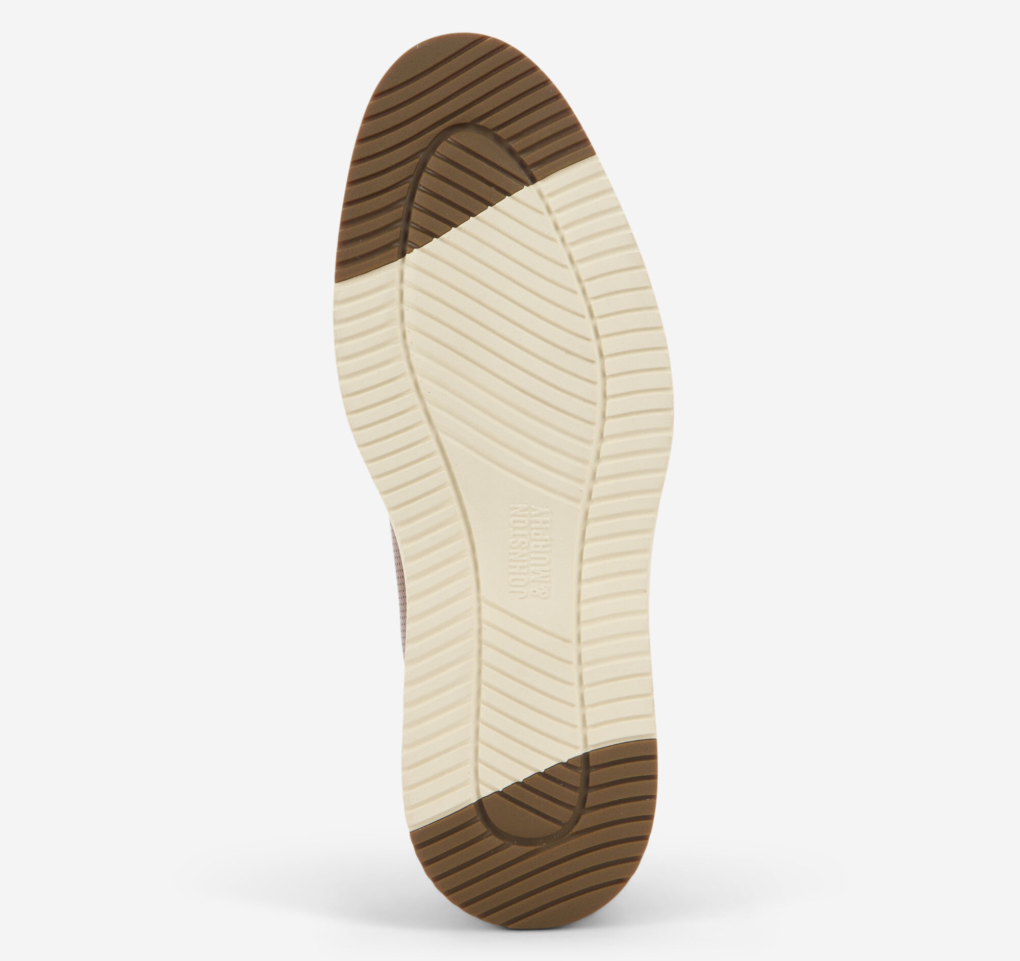 Men's Upton One-Piece Perfed Plain Toe in Tan Full Grain Leather