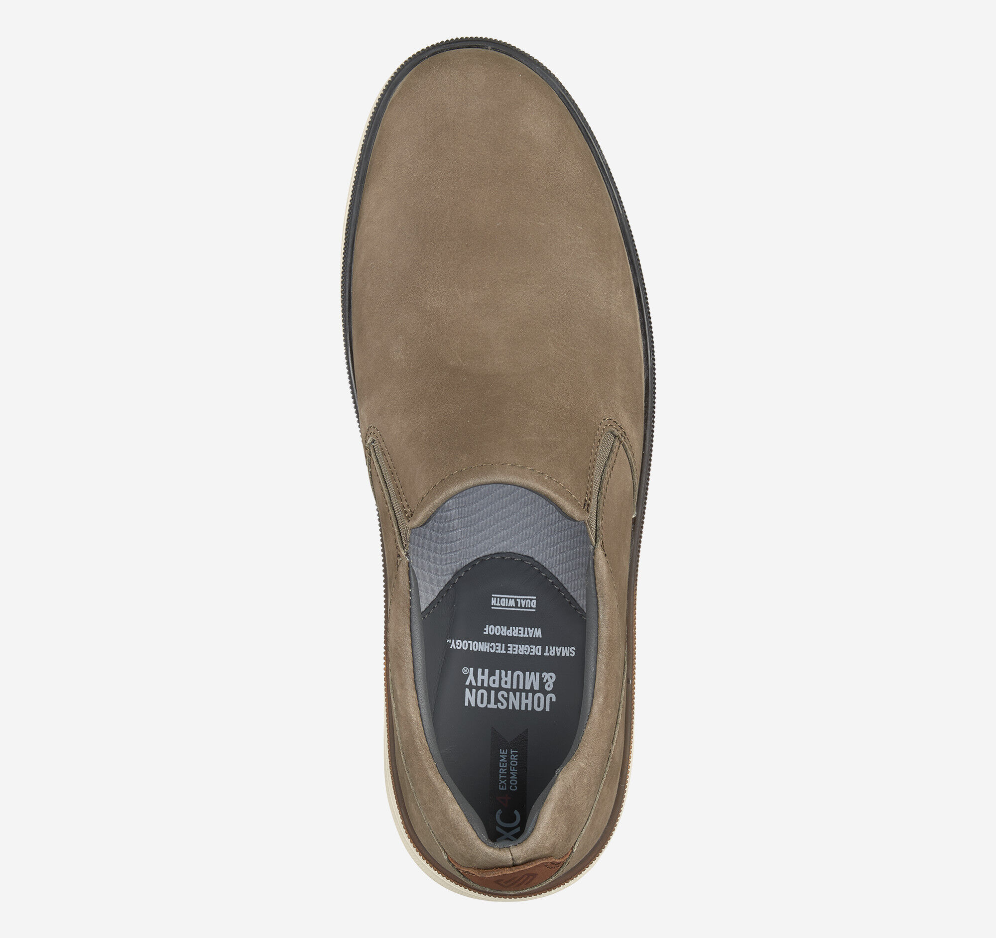 Men's XC4® Foust Slip-On in Brown Nubuck | Johnston & Murphy