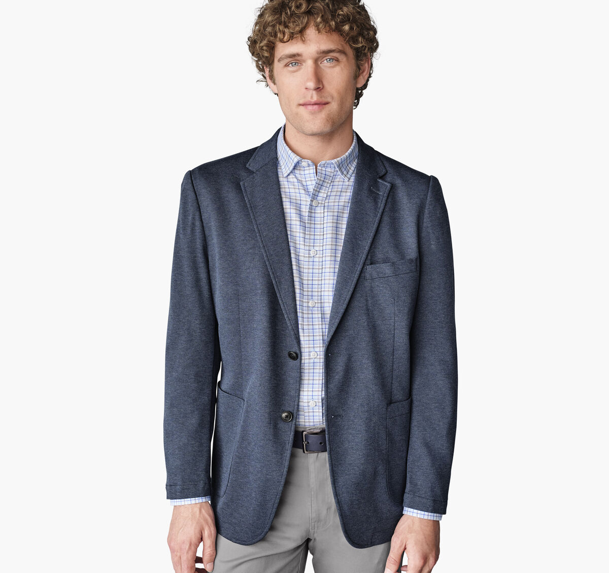 XC Flex&reg; Pinnacle Hooded Knit Blazer image number null