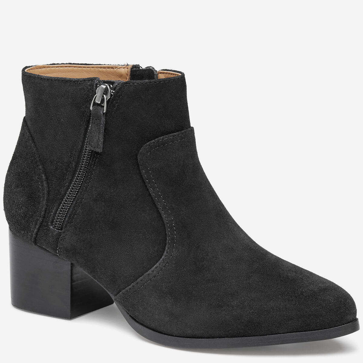 Trista Double-Zip Bootie image number null