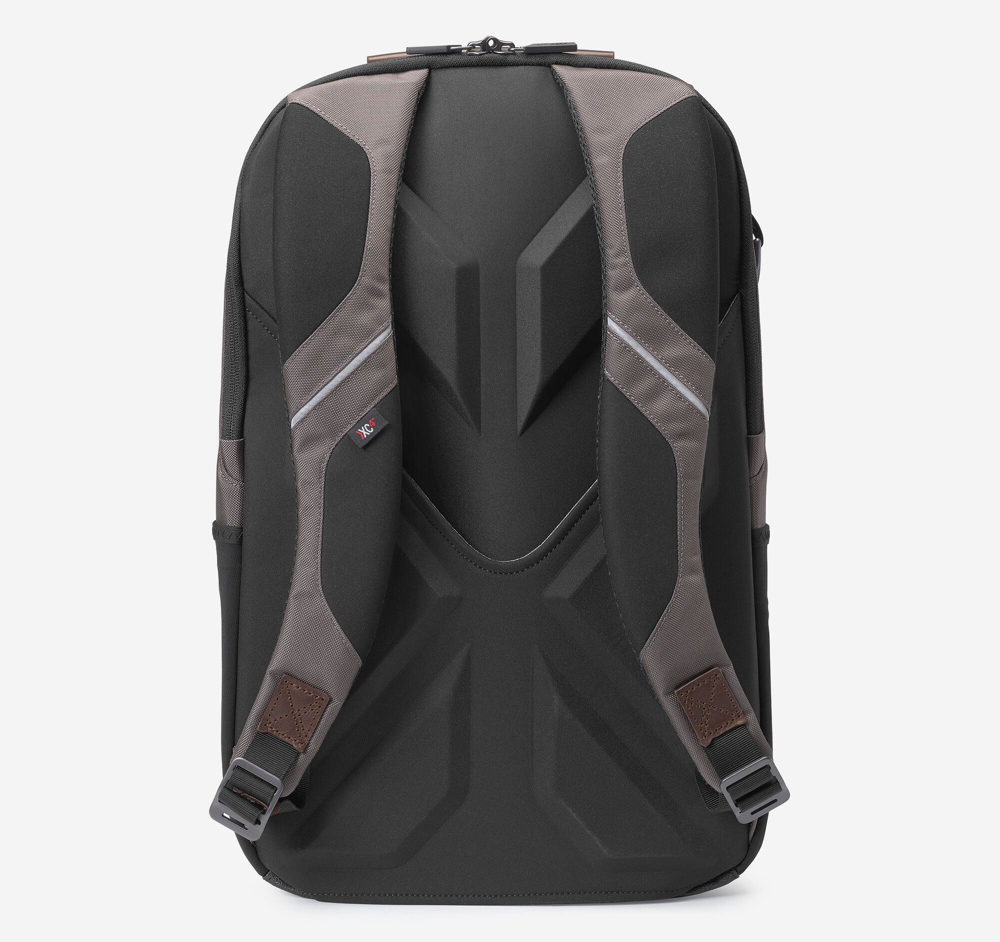 Men's XC4 Backpack in Gray Nylon/Brown Leather | Johnston & Murphy