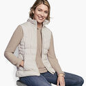 Quilted Knit Vest image number null