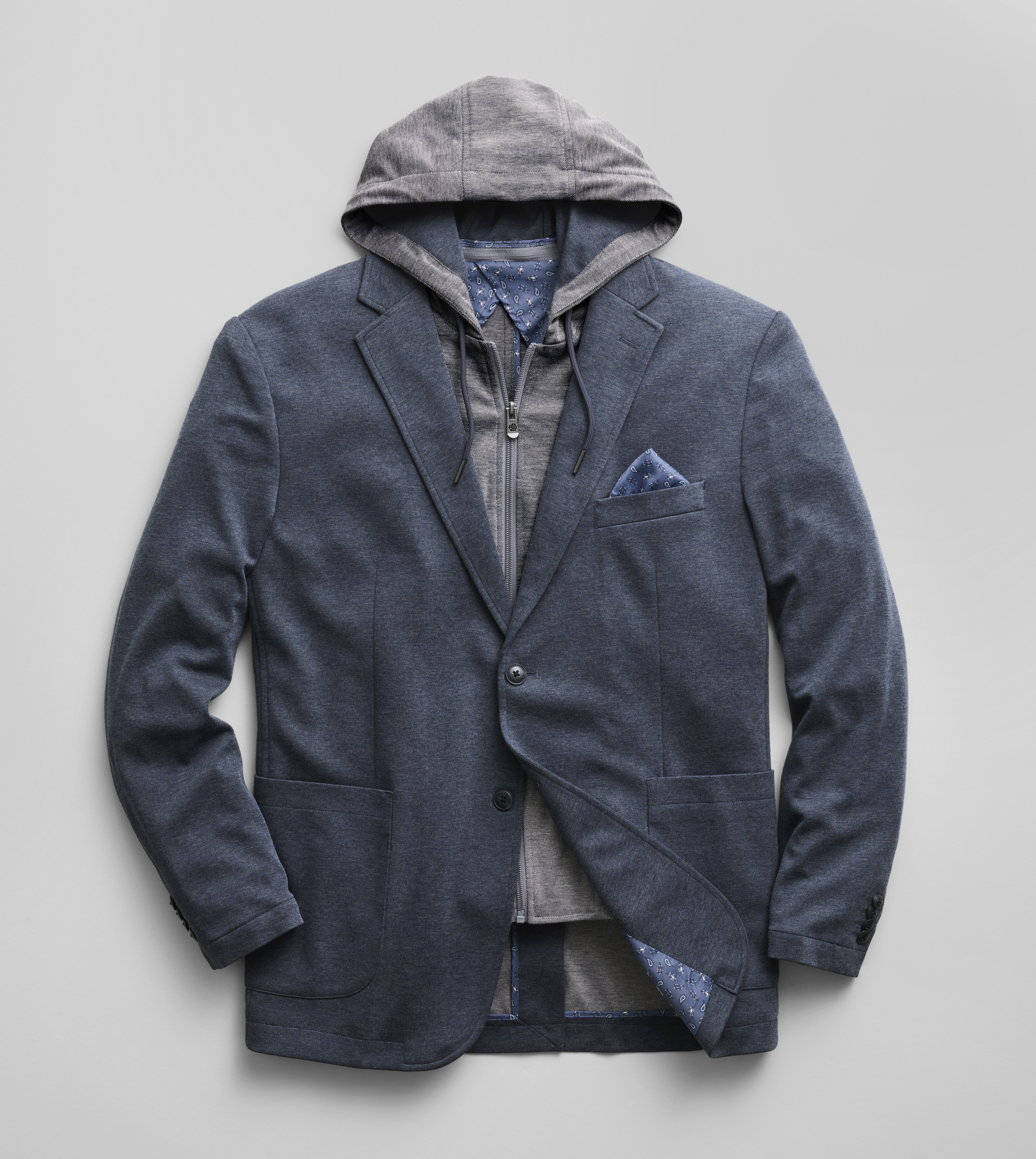 XC Flex® Pinnacle Hooded Knit Blazer