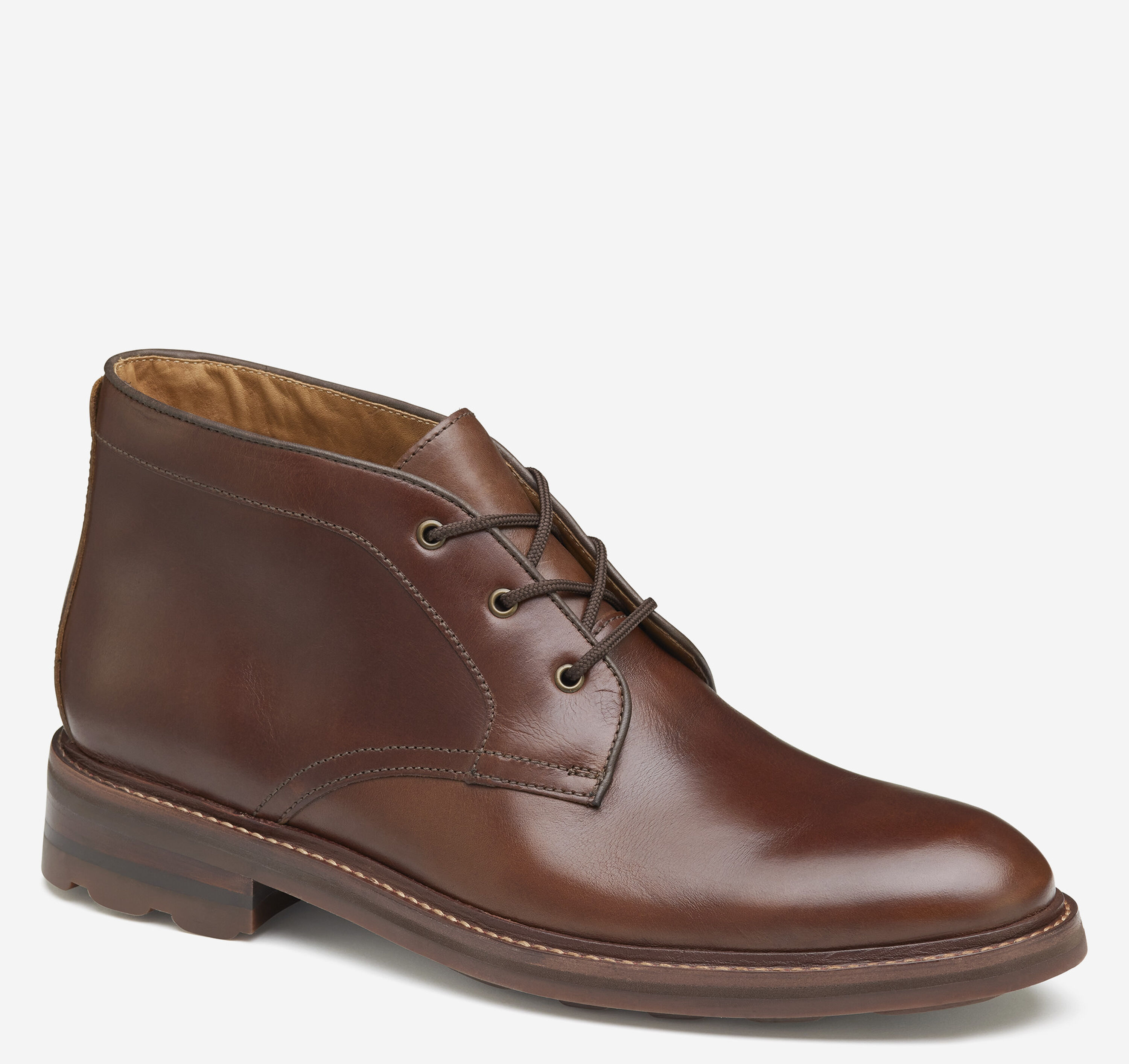 Johnston & Murphy‎ Mens Welch Chukka Boot Size 13M Brown Leather NIB Men main image 3
