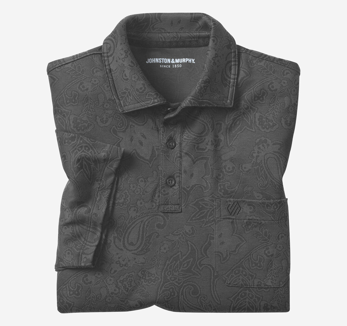 Evans Jacquard Polo image number null