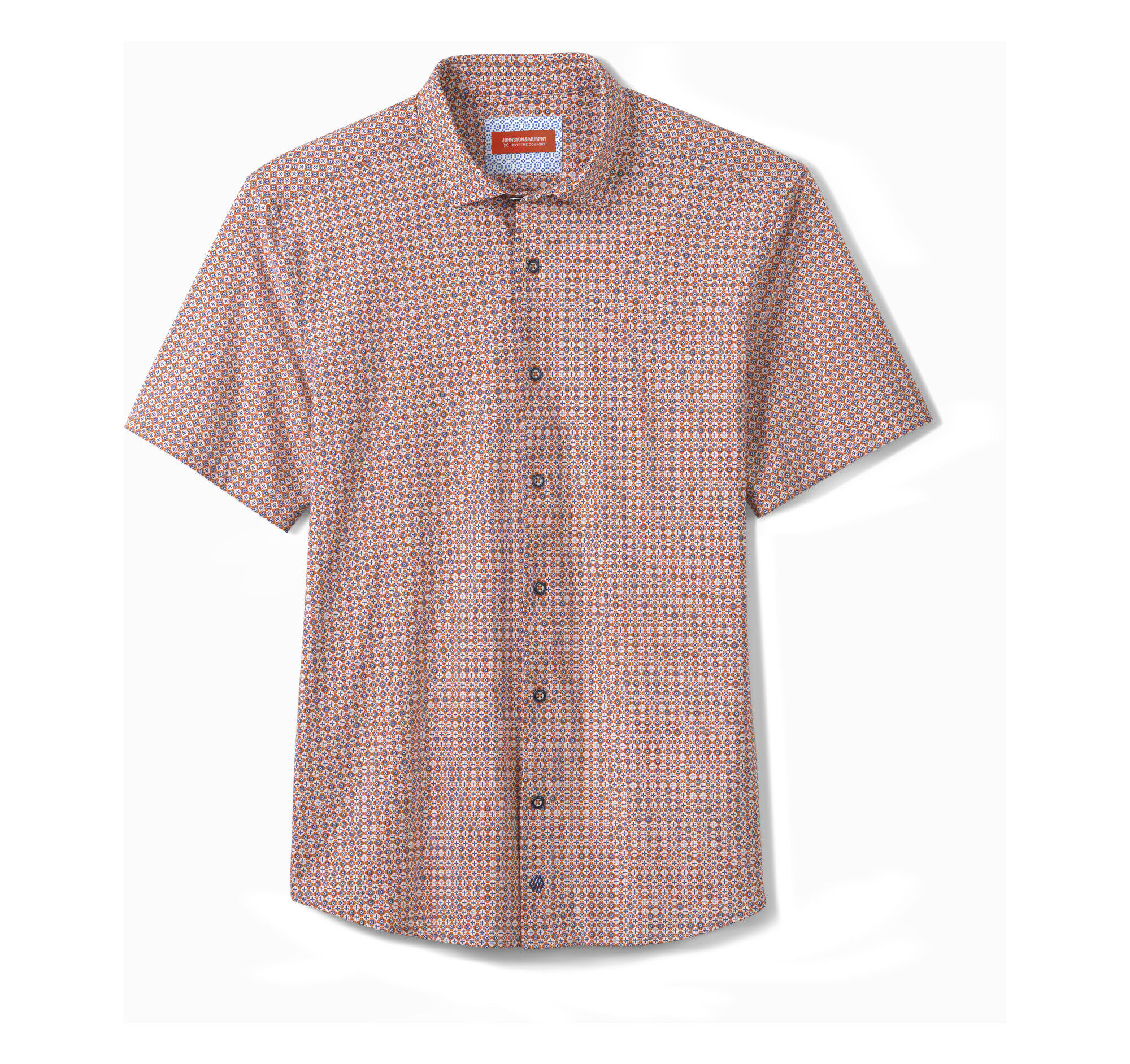 XC+™ Motion Short-Sleeve Print Knit Shirt