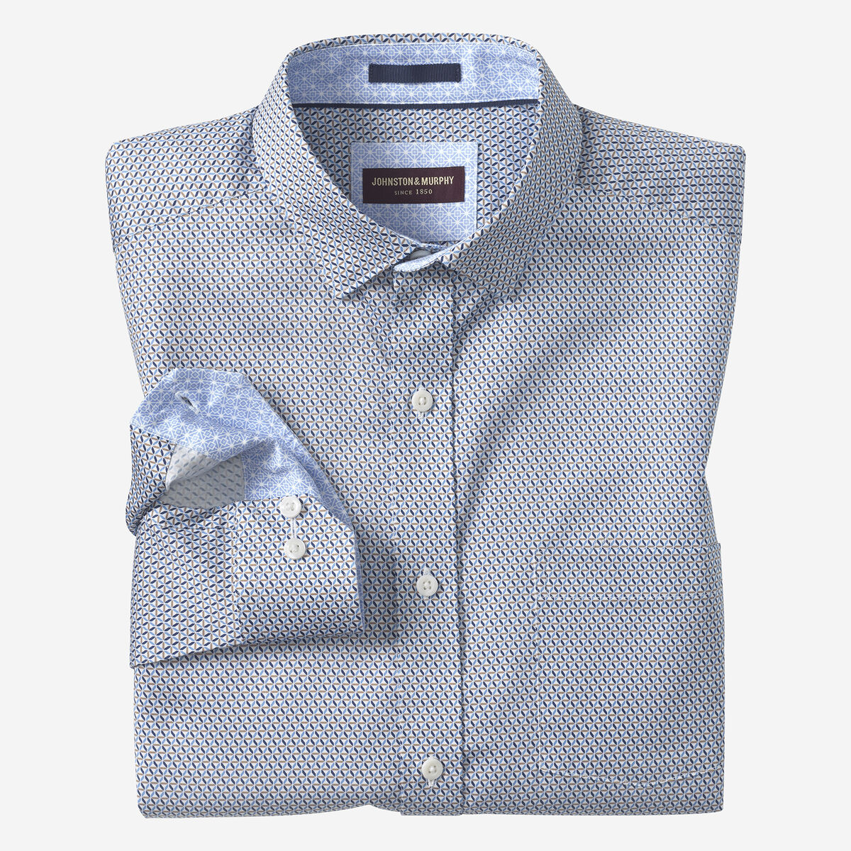 Logan Printed Long-Sleeve Shirt image number null