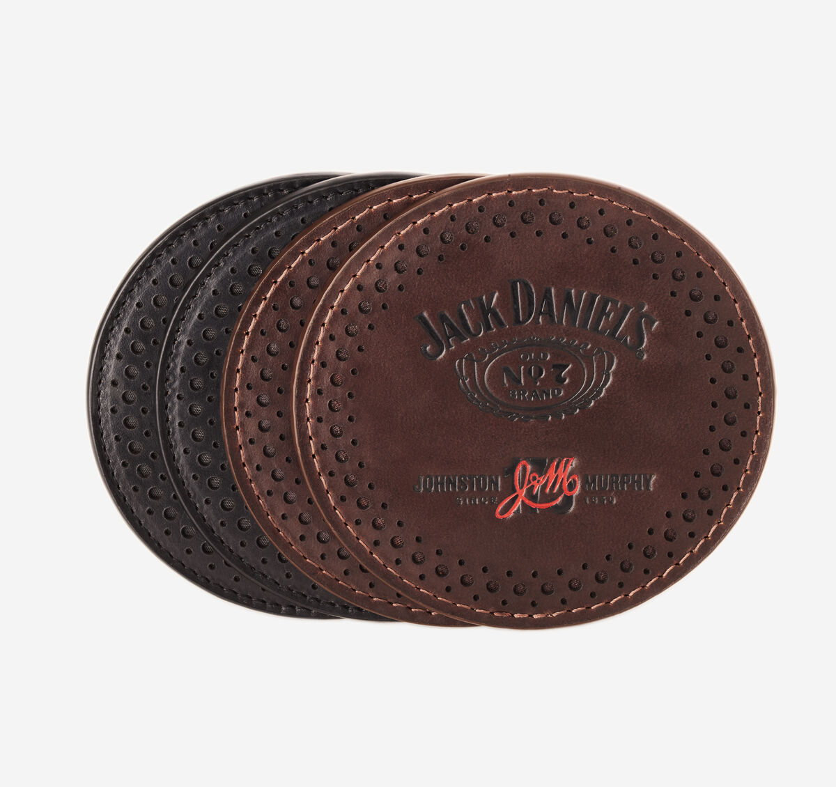 Jack Daniel's x JM 175th Leather Coaster Set image number null