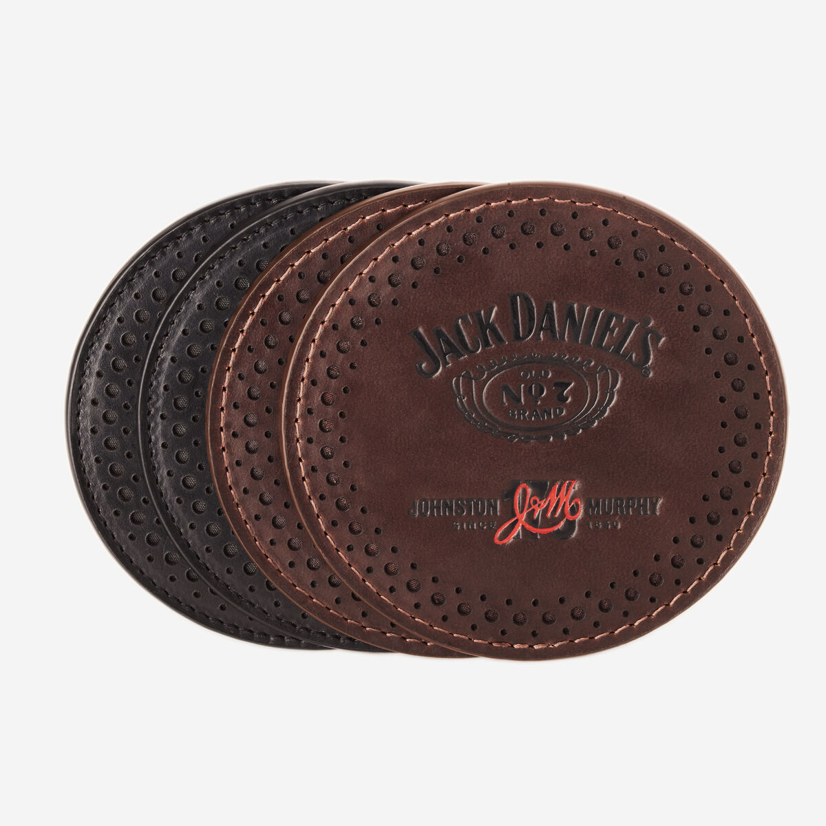 Jack Daniel's x JM 175th Leather Coaster Set image number null