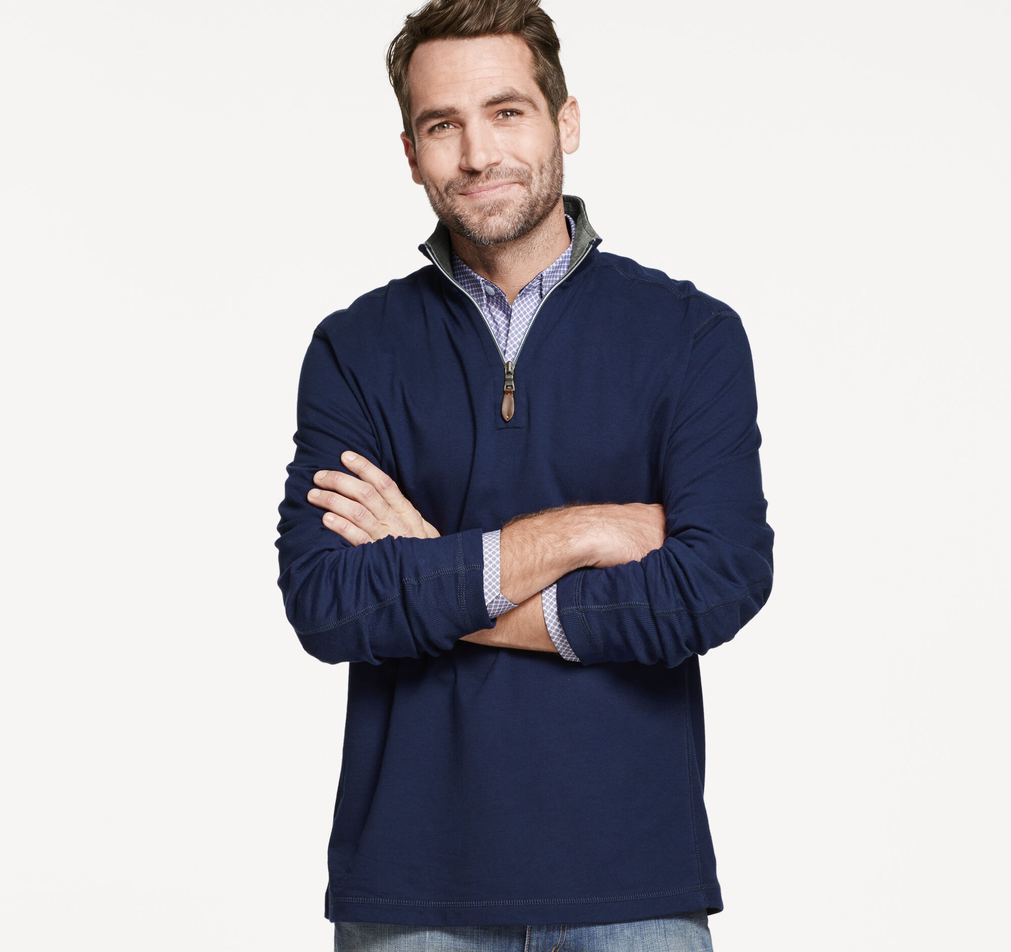 johnston and murphy pullover
