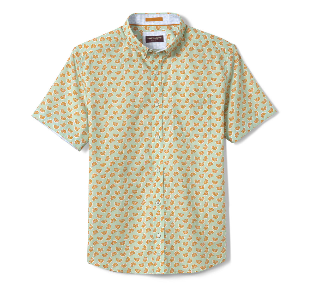 Printed Cotton Short-Sleeve Shirt image number null