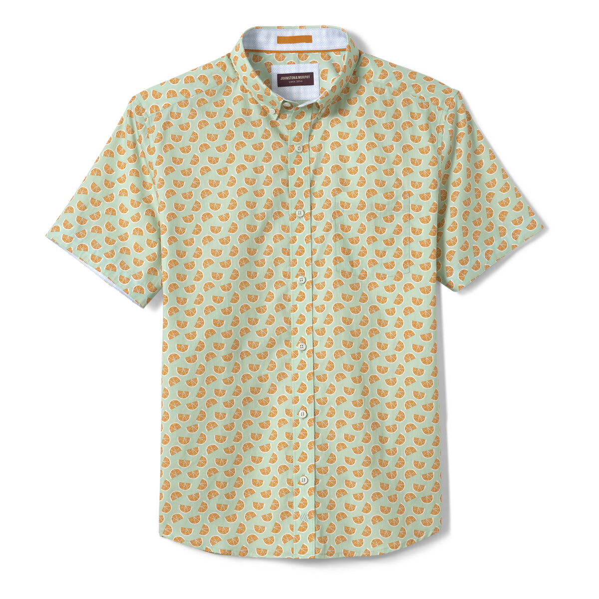 Printed Cotton Short-Sleeve Shirt image number null