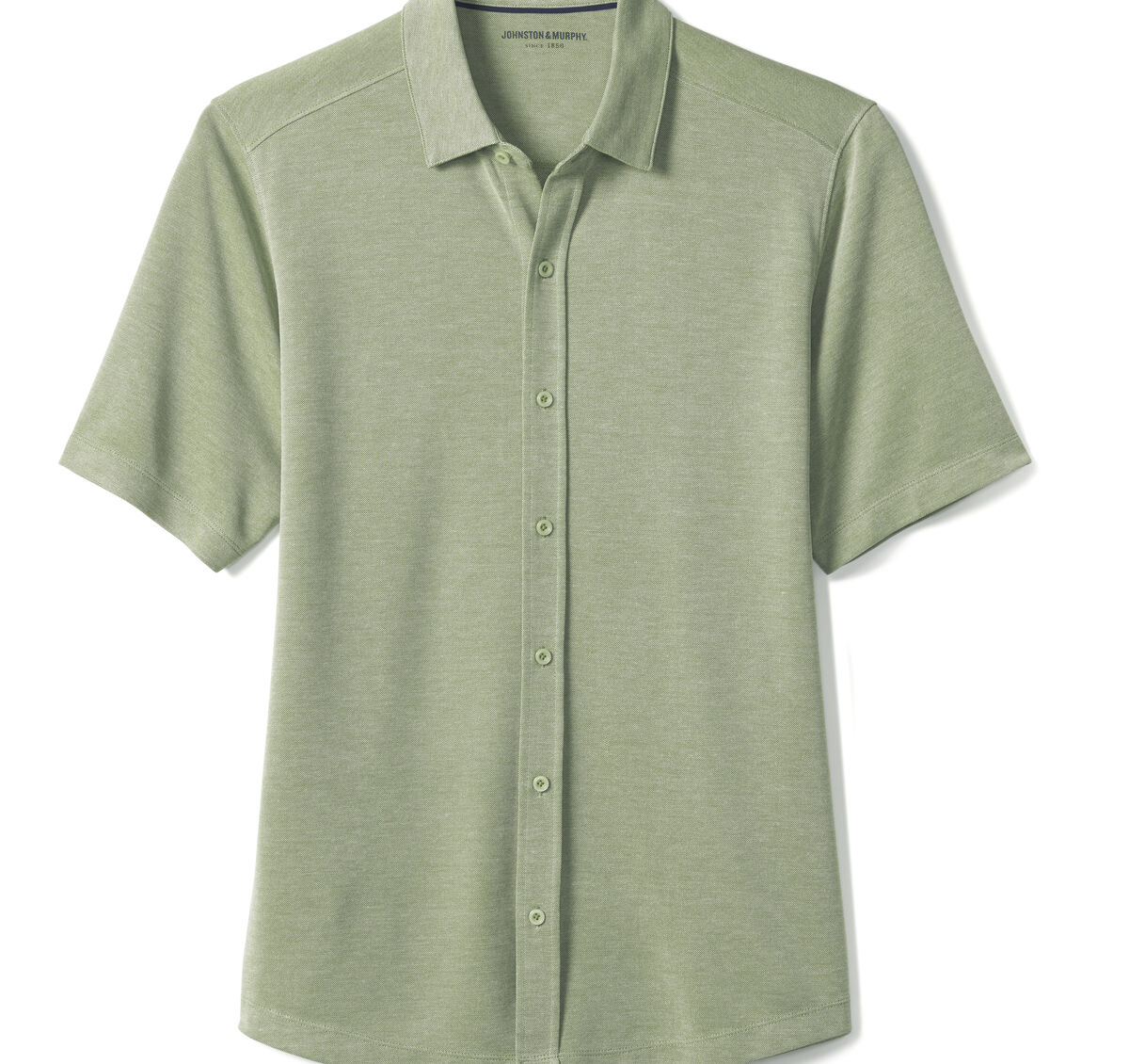 Vintage Birdseye Button-Front Shirt image number null