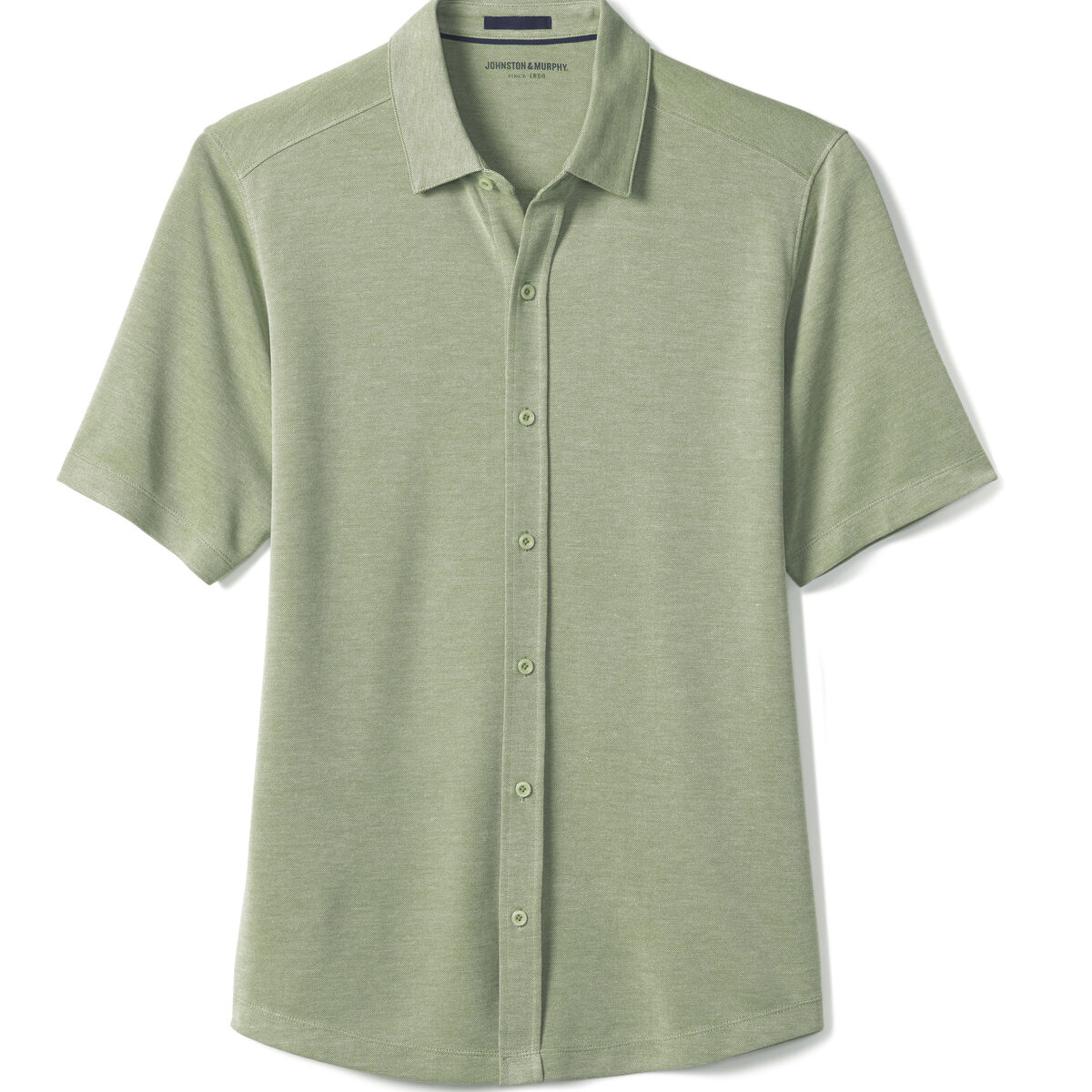 Vintage Birdseye Button-Front Shirt image number null