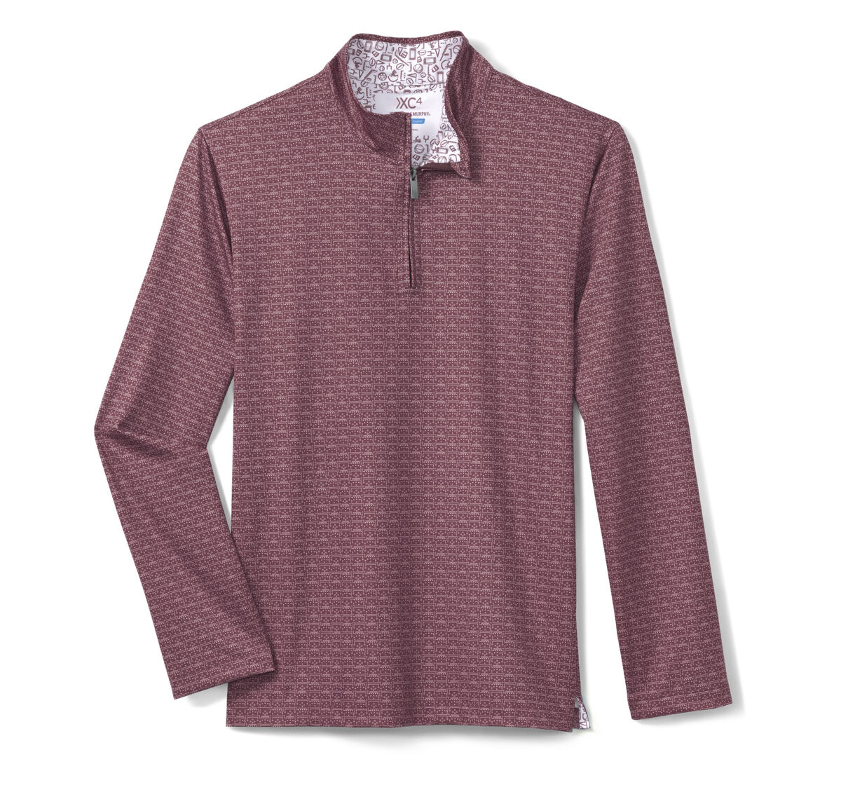 Game Day XC4&reg; Plays Print Quarter-Zip image number null