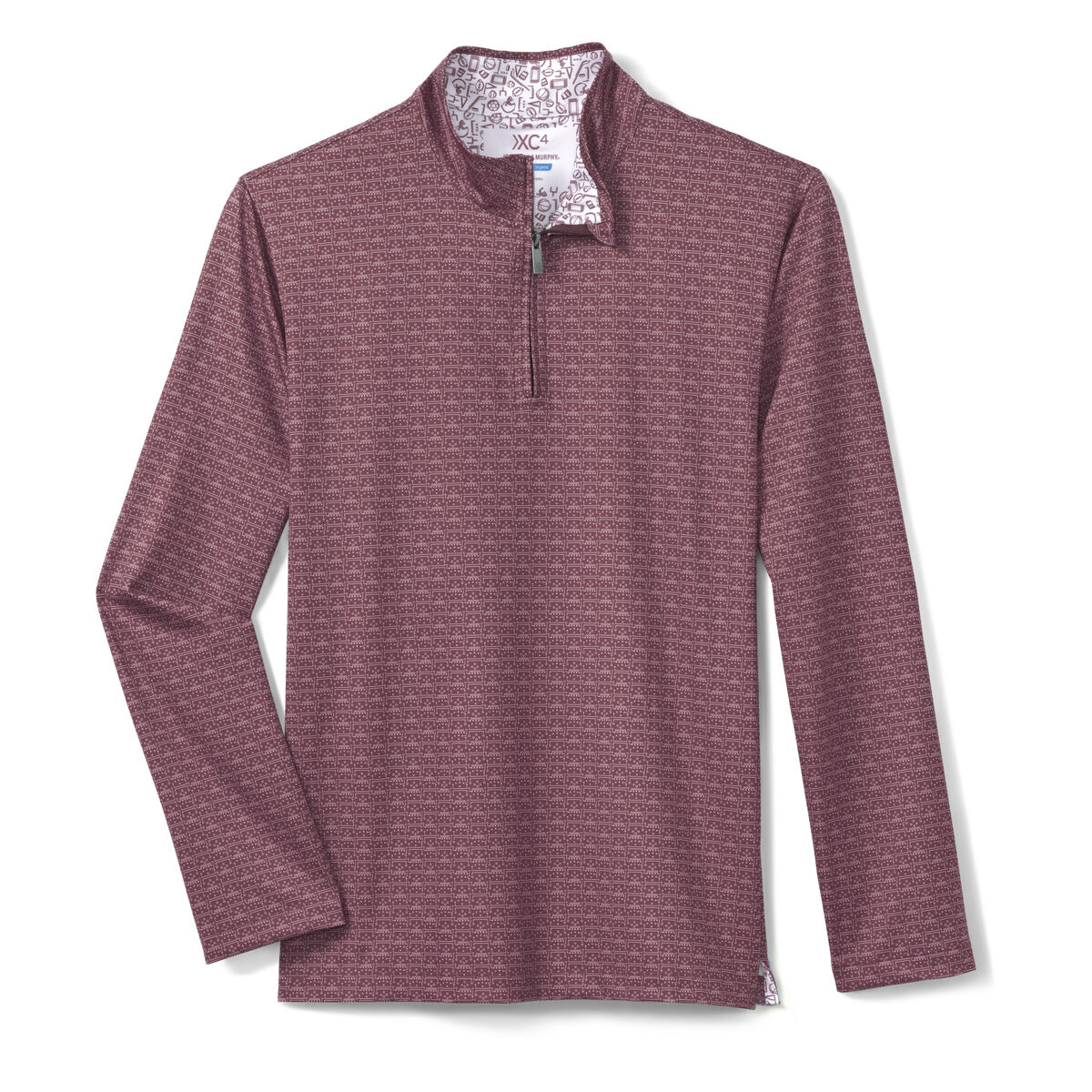 Game Day XC4® Plays Print Quarter-Zip image number null