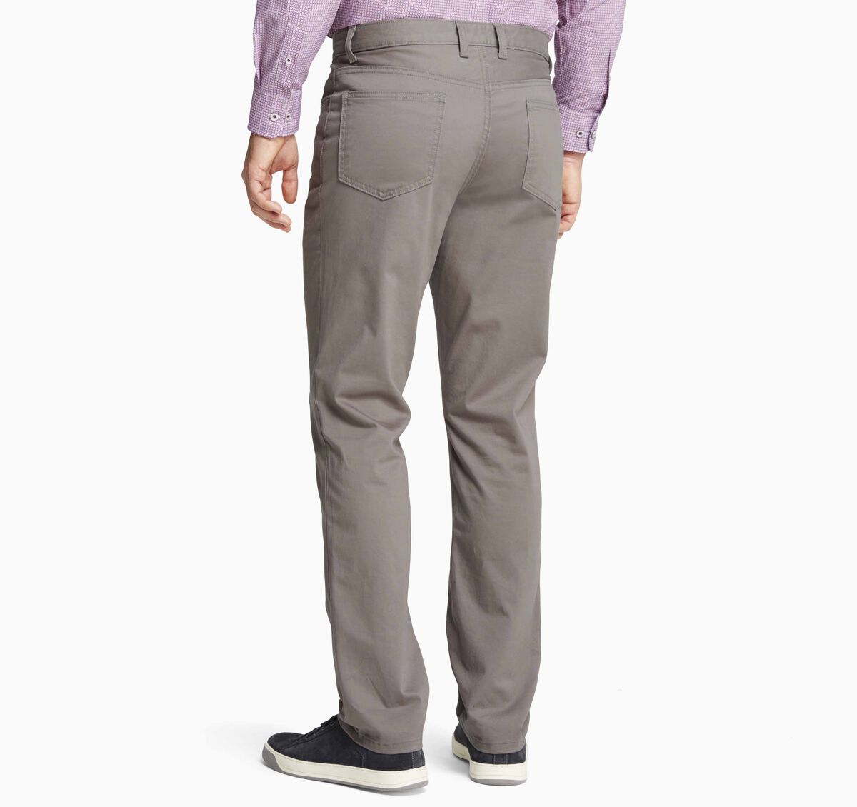Slim Fit Five-Pocket Pants image number null