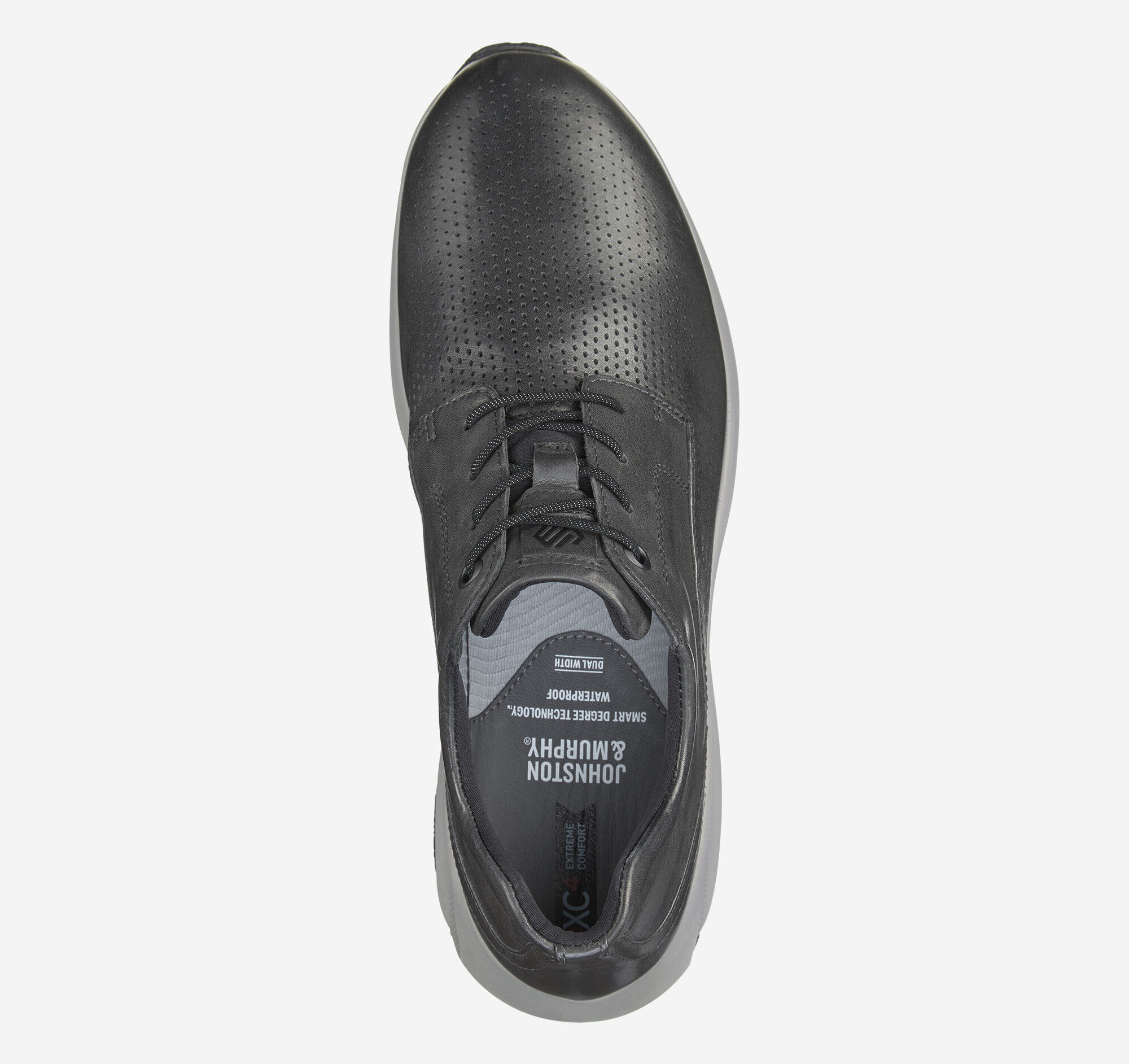 Men's XC4® TR3-Luxe Hybrid in Black Waterproof Full Grain