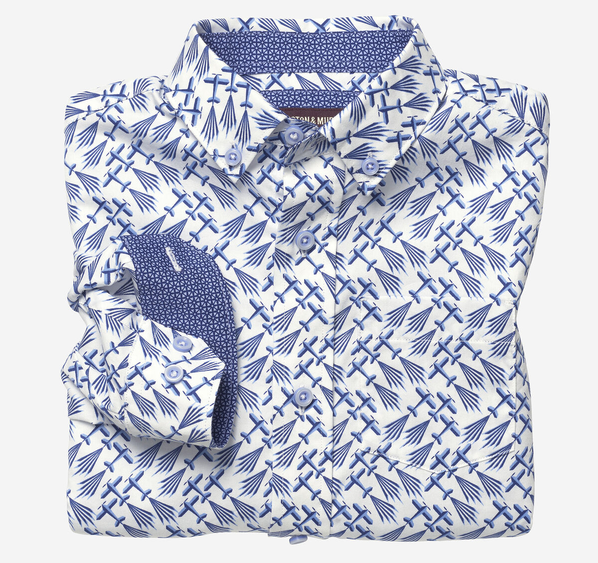 Boys Long-Sleeve Printed Shirt image number null