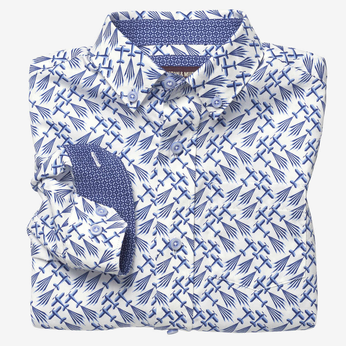 Boys Long-Sleeve Printed Shirt image number null