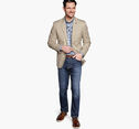 Washed Cotton Blazer image number null