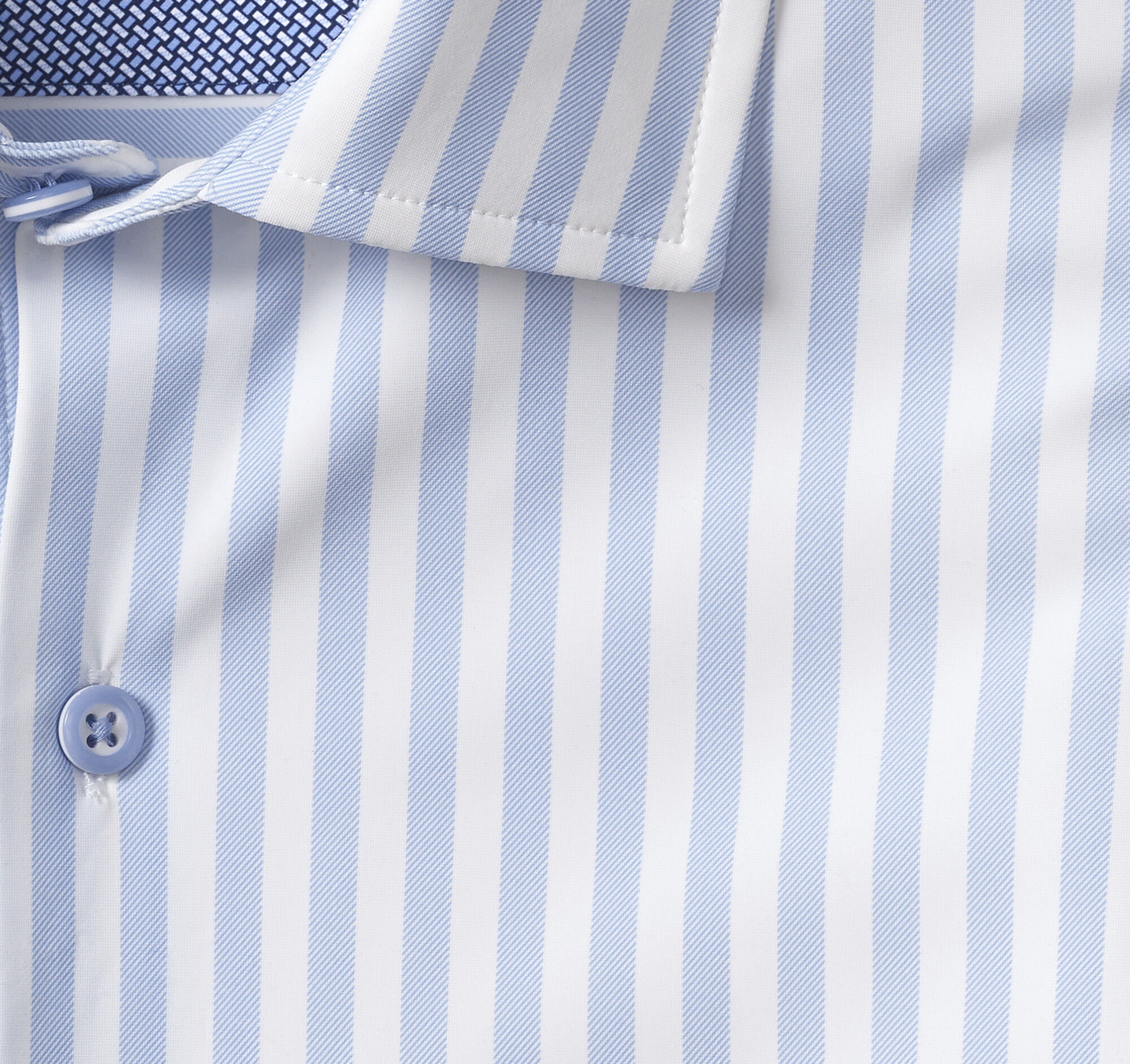 (取寄) ジョンストン&マーフィー メンズ モーション ロング-スローブ ドレス ニット シャツ Johnston & Murphy men Xc+ Motion Long-sleeve Dress Knit Shirt White/Navy Grid Men's XC4® Motion Long-Sleeve Dress Knit Shirt in Blue/White