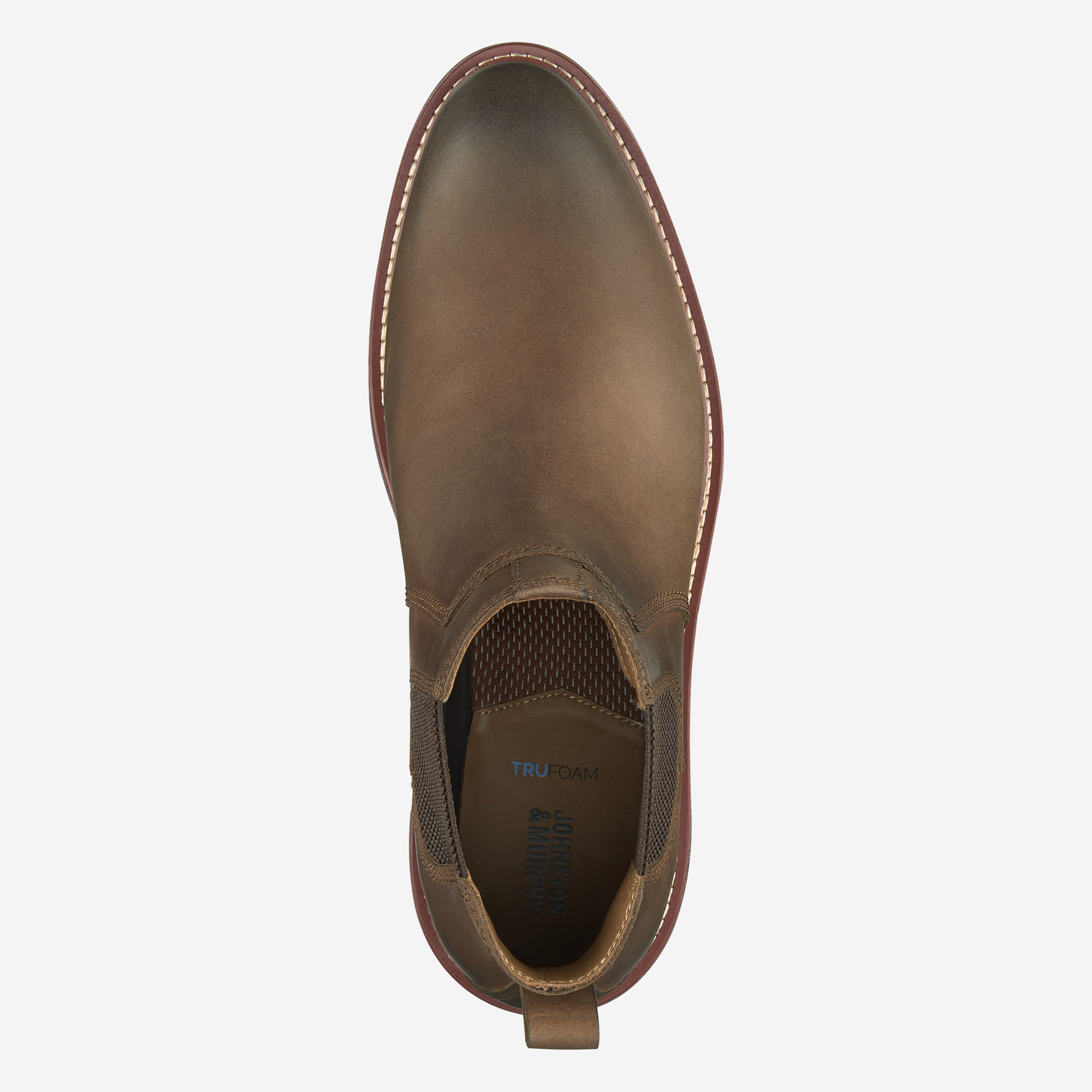 Johnston & Murphy Upton Chelsea Boots Brown Men\'s 13M EUC Men main image 3
