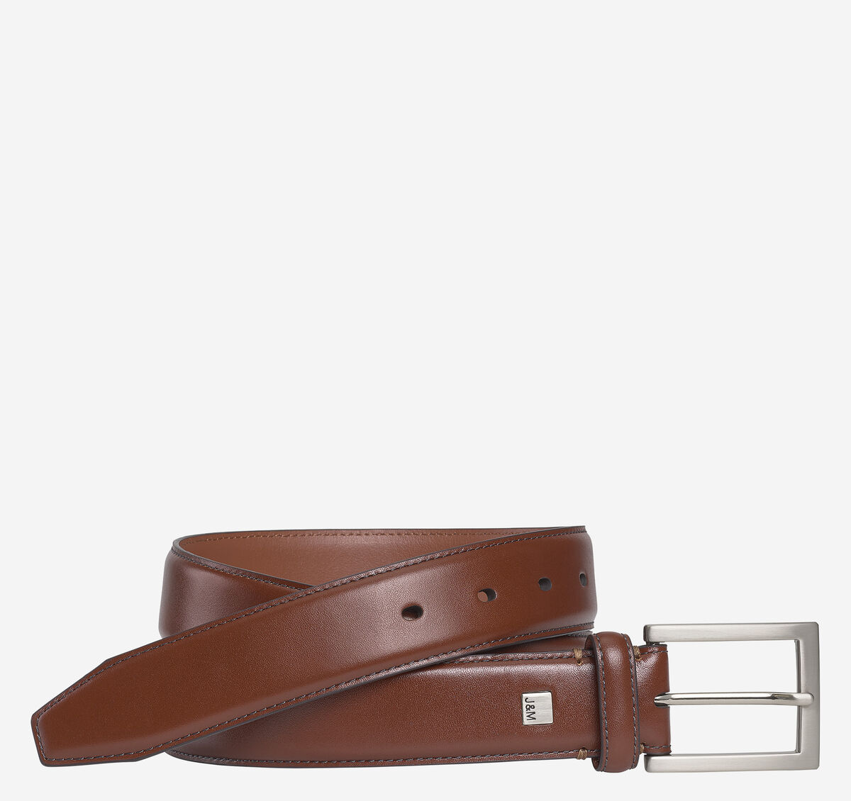 Johnston & Murphy Dress Leather Belt image number null