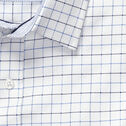 Dotted Windowpane Dress Shirt image number null