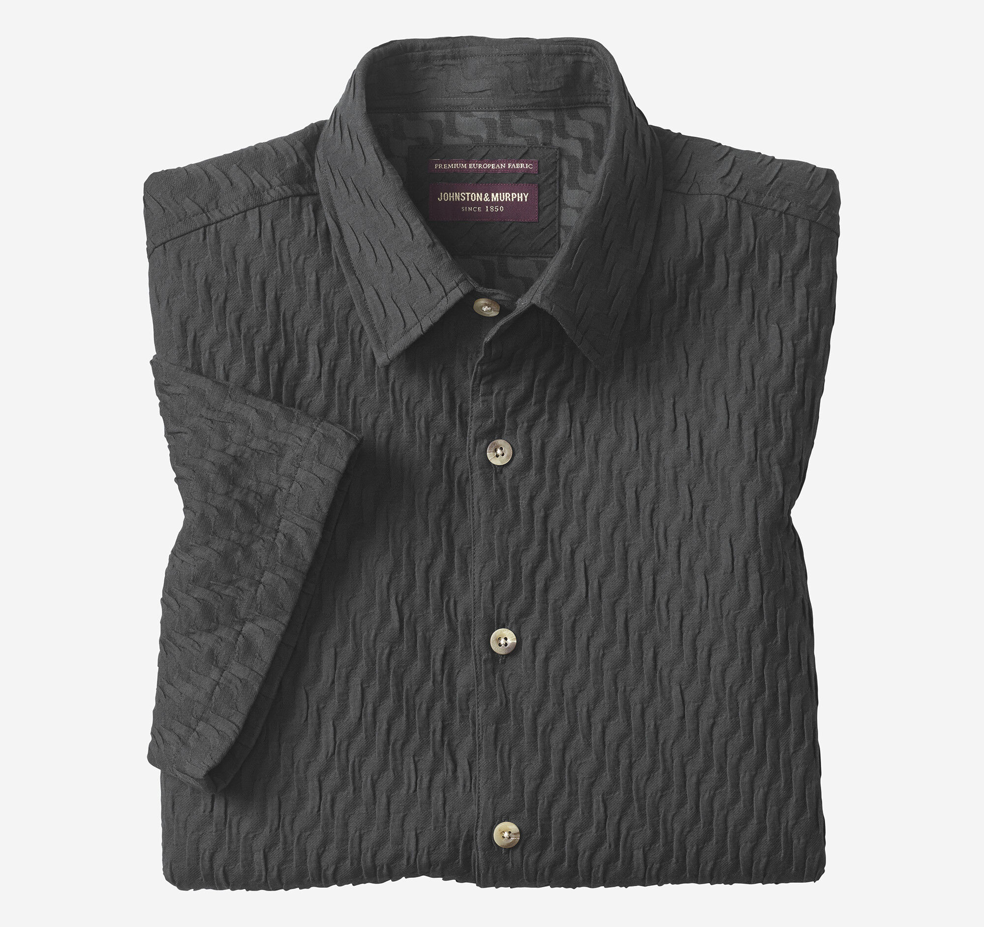 Monterey Textured Short-Sleeve Shirt