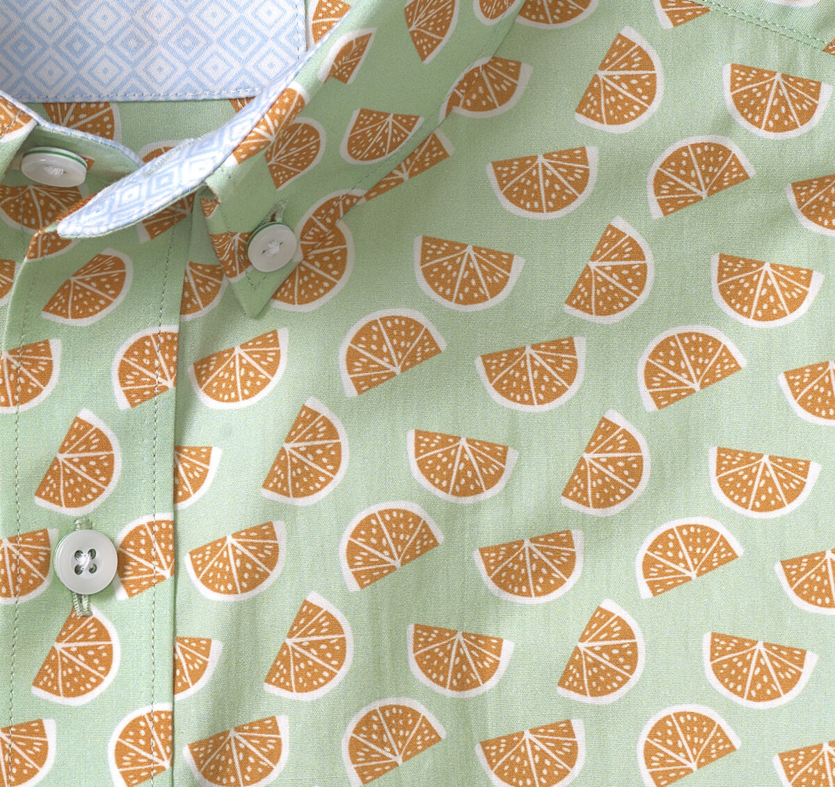 Printed Cotton Short-Sleeve Shirt image number null